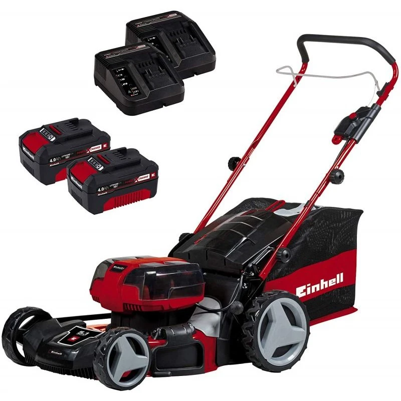 EINHELL GE-CM 36/47 HW Li Акумулаторна косачка 18 V 2x4Ah 47 см 75 л (3413160)